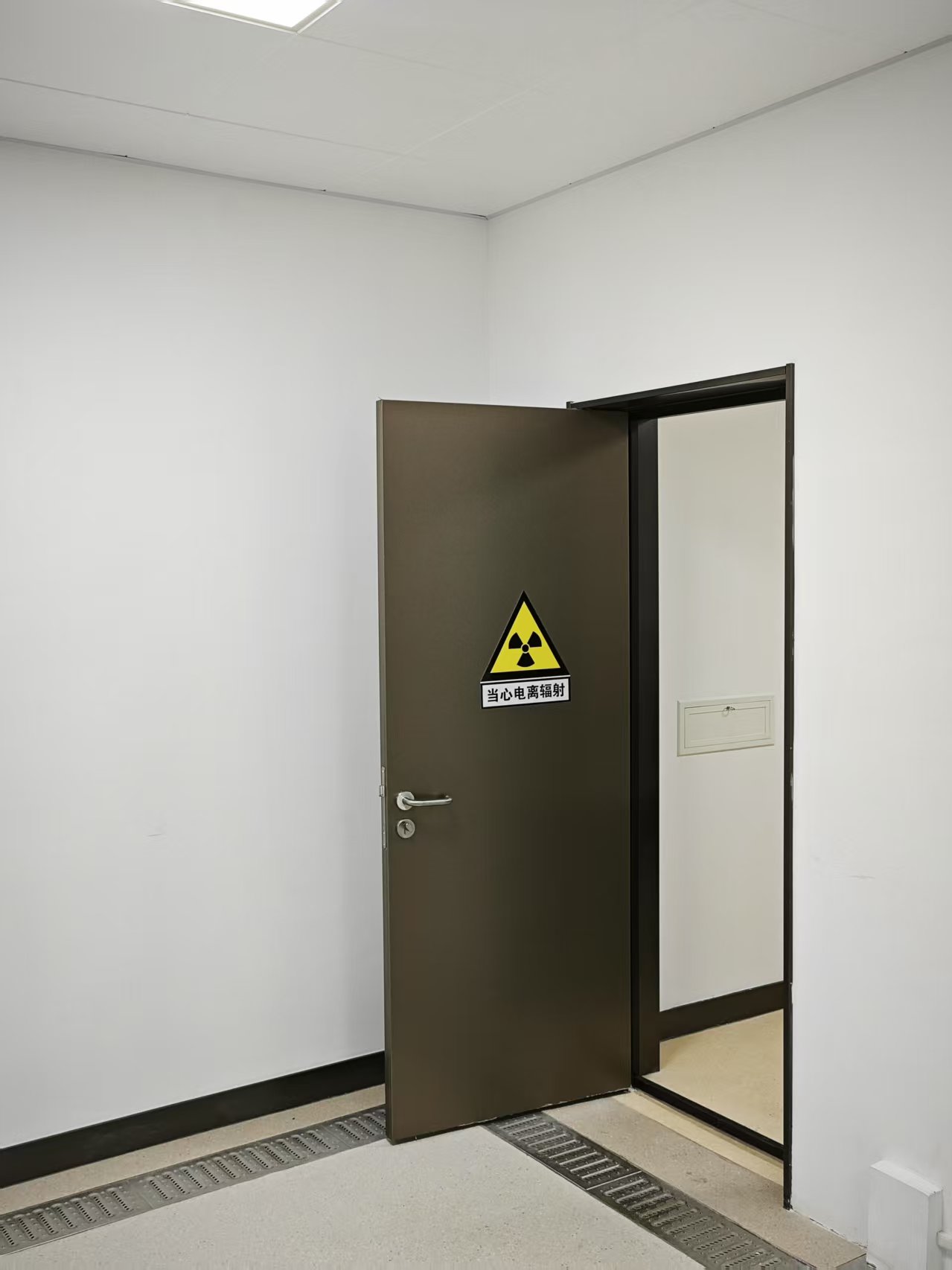 三明CT室手动单开防护铅门