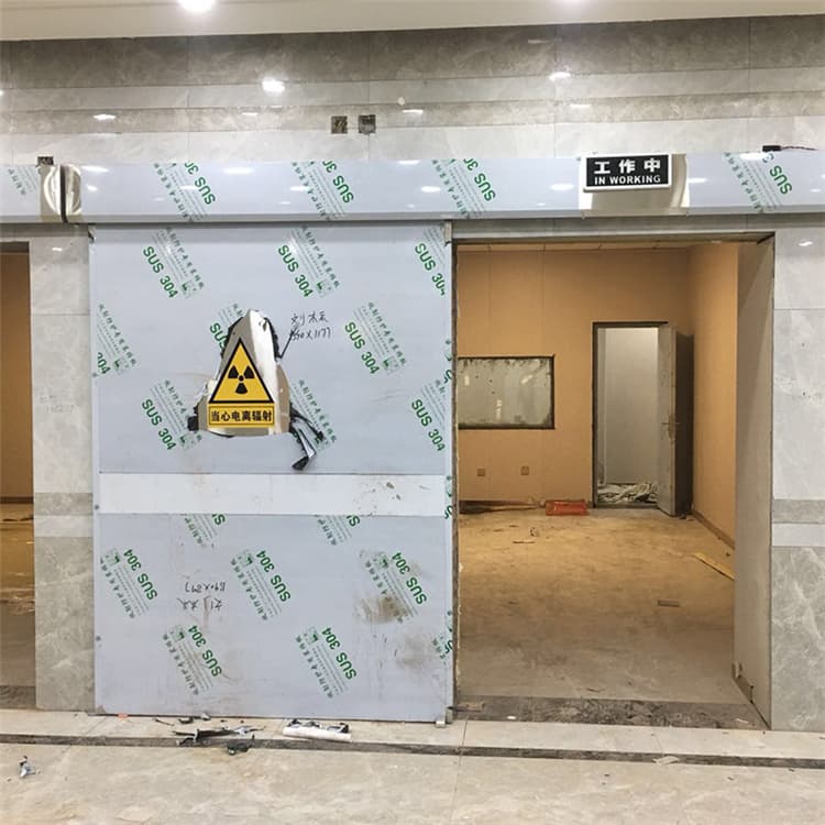 三明双扇电动防护铅门